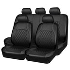 Waterproof PU Leather Car Seat Cover – All Season Full Coverage for SUV Sedan