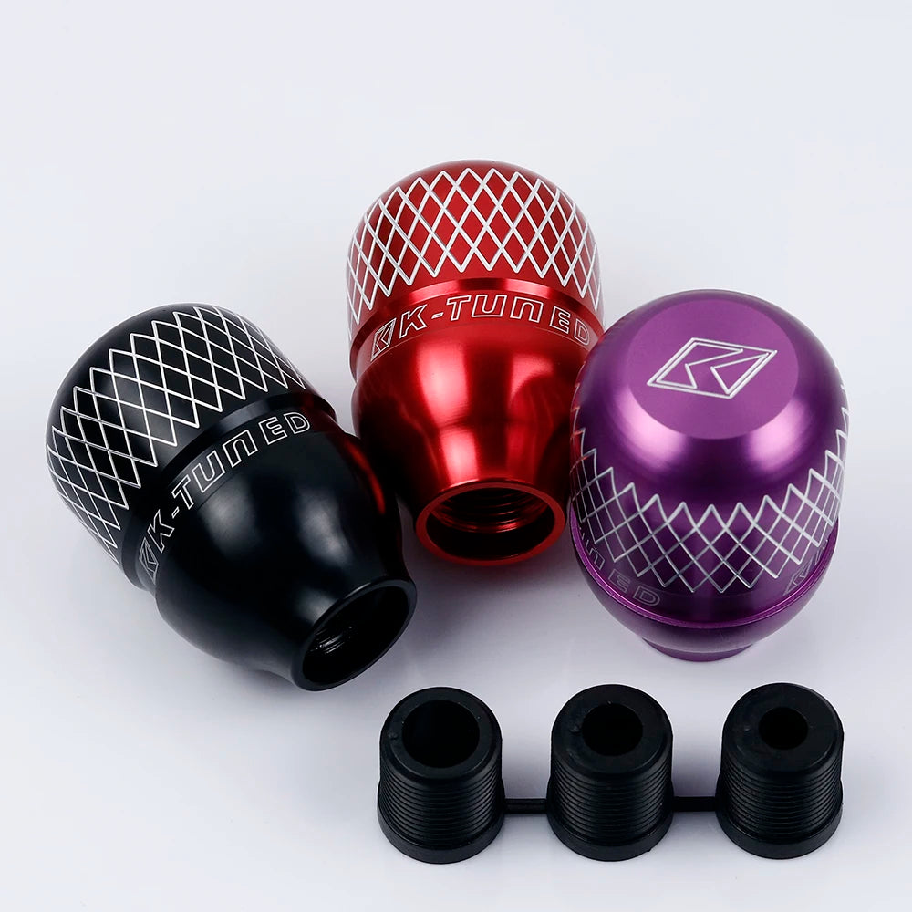 Aluminum Gear Shift Knob – Weighted Manual Shifter for Racing Car Interiors