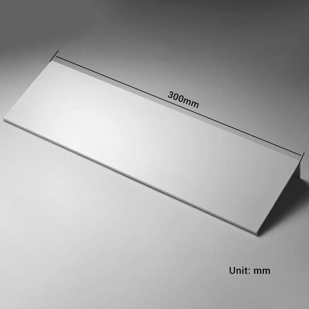 Aluminum Floating Wall Shelves – Modern Metal Storage for Home Decor
