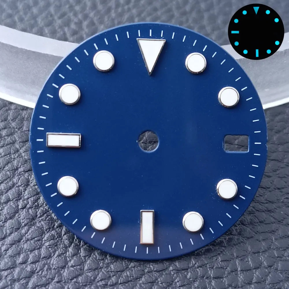 Custom GMT Watch Dial – 28.5mm Single Calendar for NH34 NH35 Movements