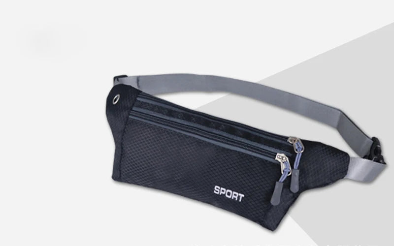 Nylon Waist Bag – Multifunction Chest Pack for Running Travel and Sports