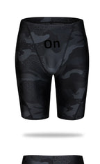 Camouflage Swim Trunks – Breathable Loose-fit Boardshorts for Men
