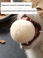 Silent Wool Cat Ball – Durable Interactive Toy for Boredom Relief and Chasing