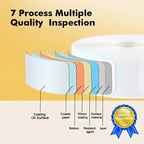 Thermal Label Maker Tape – Waterproof Adhesive Stickers for Office and Home