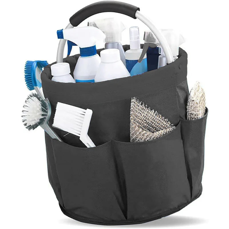 17L Folding Storage Tote – Large Collapsible Basket for Outdoor Cleaning