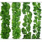 Artificial Green Dill Leaf Vine – 2m Hanging Garland for Wedding Decor