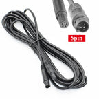 Dash Cam Extension Cable – 2.5M 4Pin/5Pin Cord for Rearview Car Cameras