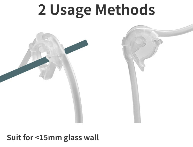 Aquarium Hose Holder – U-Shaped Pipe Clip for 4-6mm Fish Tank Tubing