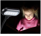 Mini LED Book Clip Light – Battery Powered Eye Protection for Night Reading