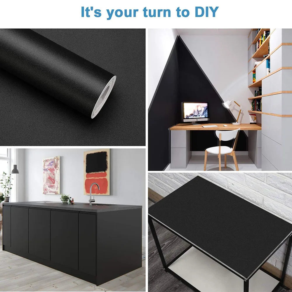 Self-Adhesive Vinyl Wallpaper – Waterproof Film for Kitchen and Bathroom Decor