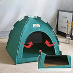 Foldable Pet Tent – Breathable Cooling House for Indoor and Outdoor Use