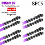 UV Flashlight 395nm – Portable Ultraviolet Torch for Pet Urine and Scorpion Detection