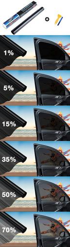Car Window Tint Film – UV Protection Vinyl for Privacy and Solar Heat Blocking