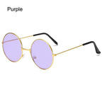 Retro Small Oval Sunglasses – UV400 Gradient Mirror Shades for Festival Wear