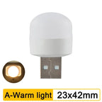 Mini USB LED Night Light – Portable Eye Protection for Bedroom Reading