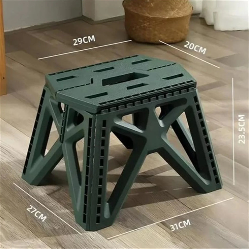 Portable Folding Stool – High Load Bearing Chair for Camping and Fishing