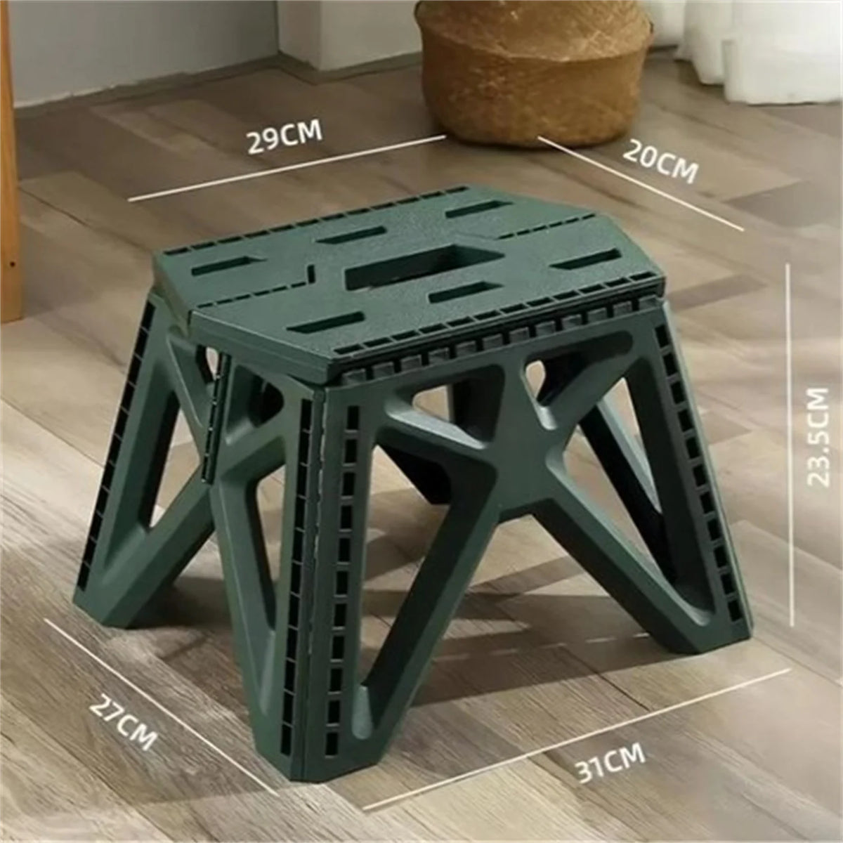 Portable Folding Stool – High Load Bearing Chair for Camping and Fishing
