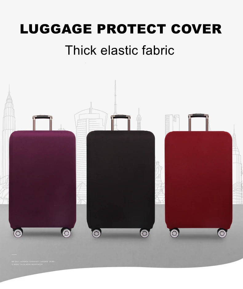 Stretch Fabric Luggage Cover – Elastic Protective Case for 18-32 Inch Suitcases