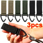 Nylon Tactical Glove Hook – Durable Carabiner Clip for Outdoor Camping