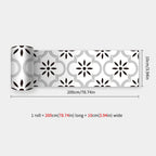 Self-Adhesive Waist Line Stickers – Waterproof Border Mural for Kitchen Decor