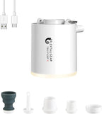 Portable Electric Air Pump – Rechargeable Camping Inflator for Air Mattresses