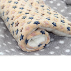 Flannel Dog Bed – Thickened Sleeping Mat for Small to Large Dogs and Cats