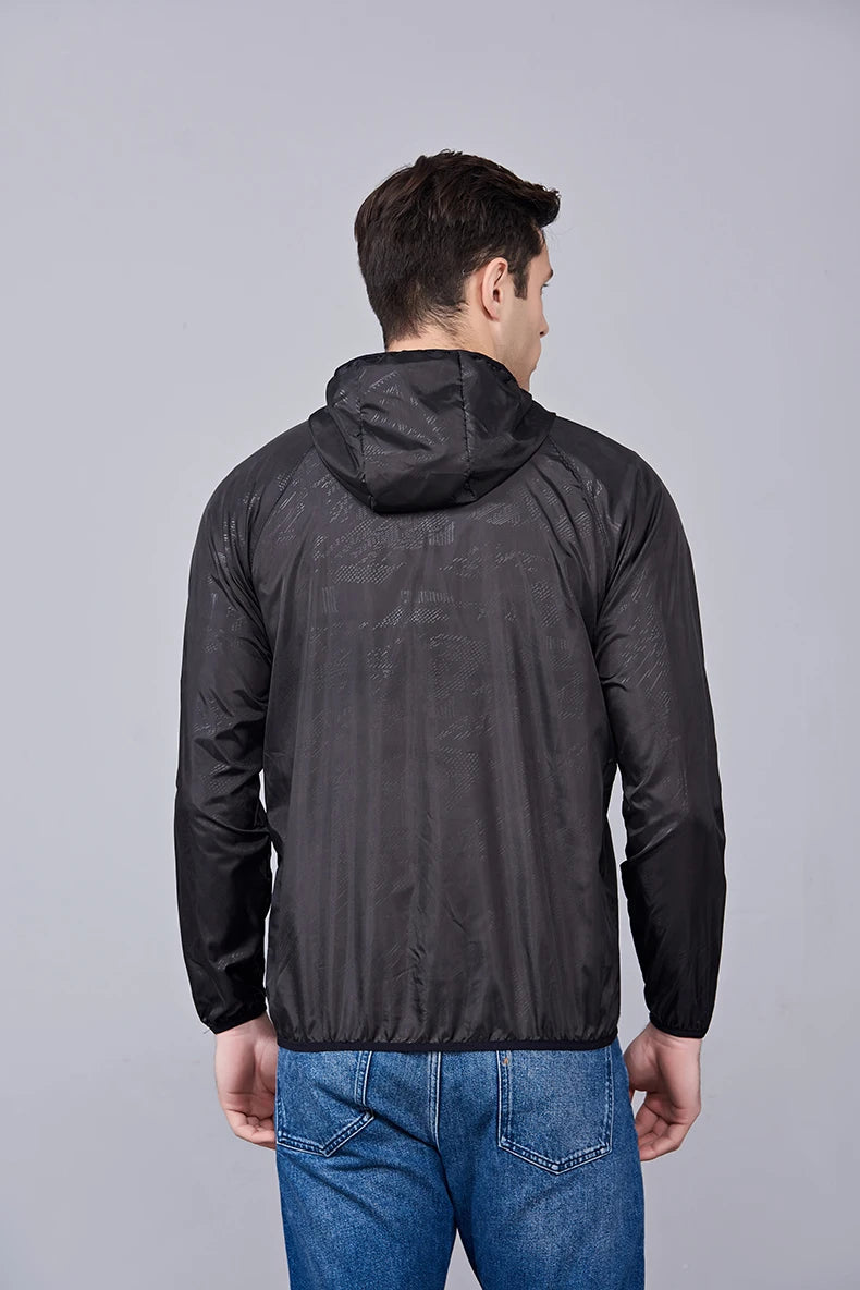 Waterproof Hiking Jacket – Unisex Quick Dry Windbreaker for Outdoor Trekking