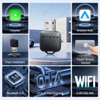 Wireless CarPlay Adapter – Plug and Play Dongle for OEM Wired Systems