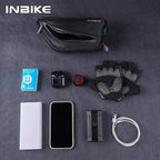 Waterproof Bike Top Tube Bag – Cycling Storage for Mountain and Road Bikes
