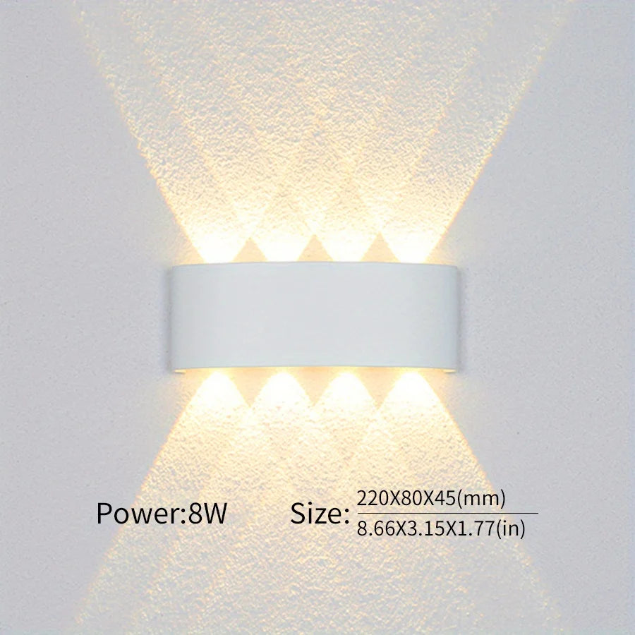 LED Wall Light – Waterproof High Brightness for Indoor Outdoor Decor