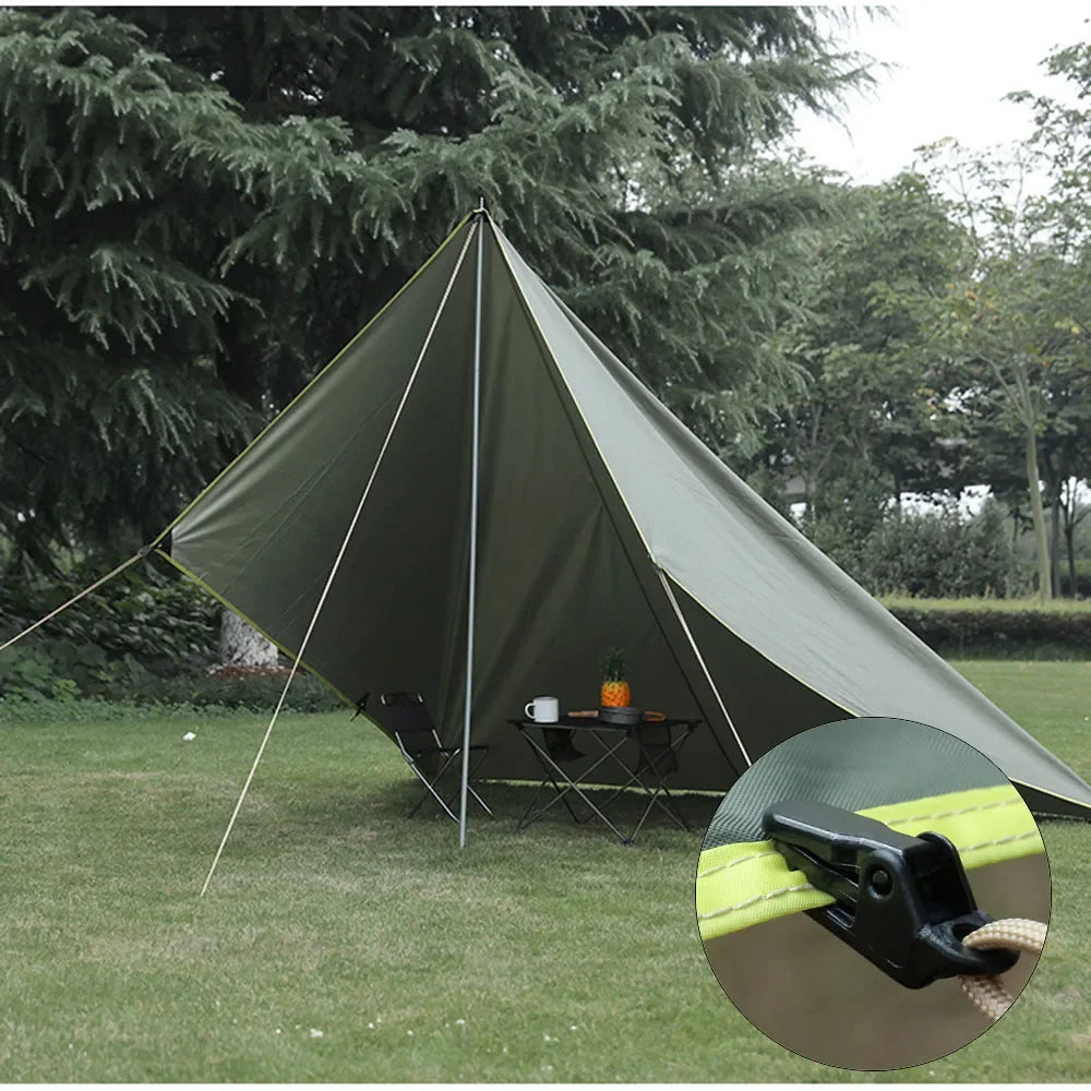 Awning Tarp Clips – Heavy Duty Tent Clamps for Outdoor Camping and Hiking