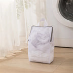 Mesh Zipped Laundry Bag – Anti-Deformation Polyester Net for Washing Machines