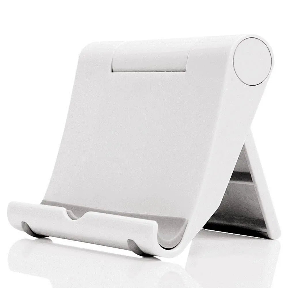 Adjustable Desk Phone Stand – Portable Aluminum Holder for Smartphones
