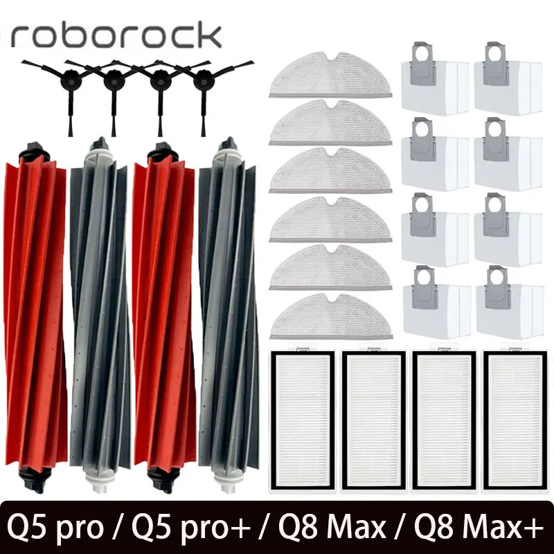 Replacement Vacuum Accessories – Brushes and Filters for Roborock Q Series