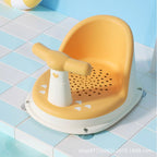Portable Baby Shower Seat – Non-Slip Support Stand for Newborn Bathing