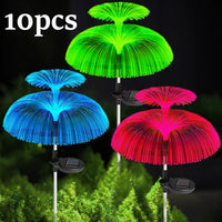 Solar Jellyfish Lights – Color Changing LED for Garden Pathway Decor