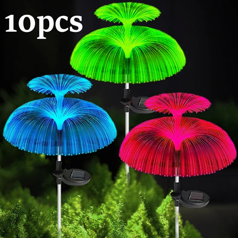 Solar Jellyfish Lights – Color Changing LED for Garden Pathway Decor
