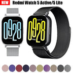 Milanese Stainless Steel Watch Band – Magnetic Mesh Loop for Xiaomi Redmi