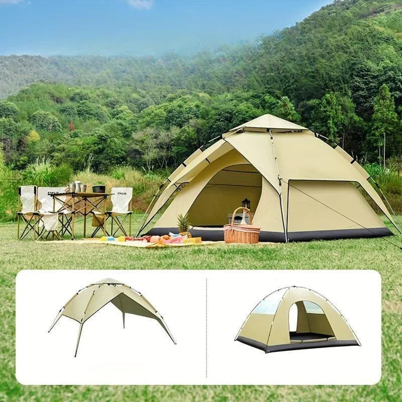 Automatic Camping Tent – Waterproof Double-Deck Shelter for Outdoor Travel