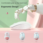 Wireless Dual-Mode Mouse – Silent Rechargeable Accessory for Laptop PC