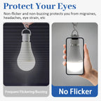 Rechargeable LED Emergency Bulb – Portable 7W Light for Camping and Home Power
