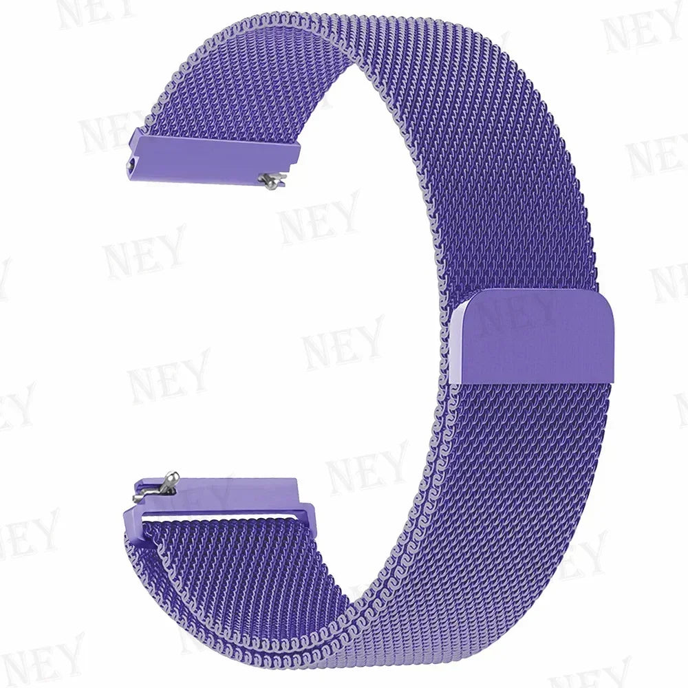 Milanese Stainless Steel Watch Band – Magnetic Mesh Loop for Xiaomi Redmi
