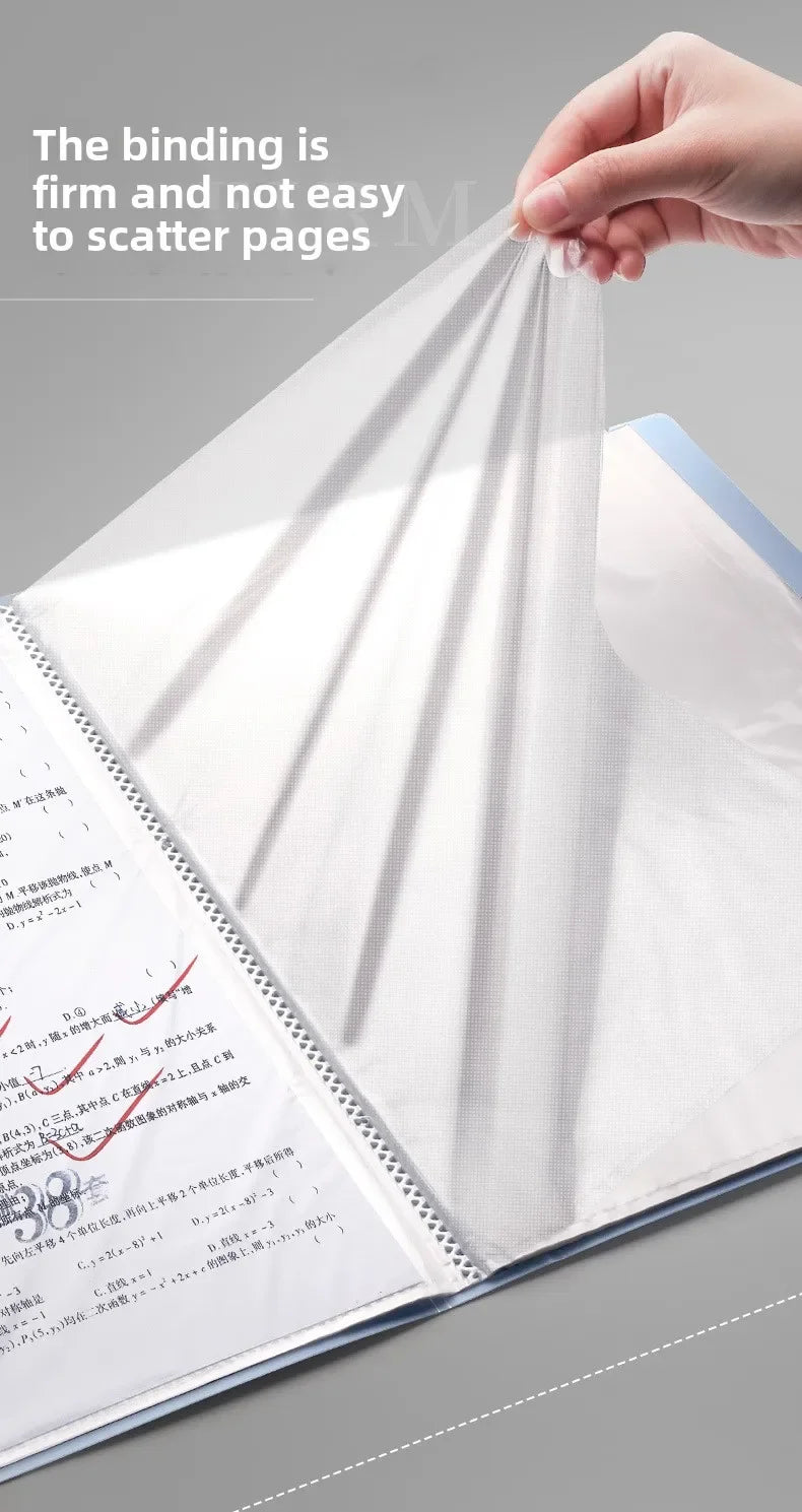 A4 Display Book – 100 Pocket Document Holder for Business Presentations