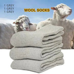 Merino Wool Blend Socks – Thermal Harajuku Style for Winter Cold
