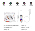 Addressable COB LED Strip Light – RGBIC WIFI Tape for Smart Home Decor