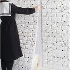 3D Foam Brick Wallpaper – Self-Adhesive Waterproof Wall Sticker for Home Decor