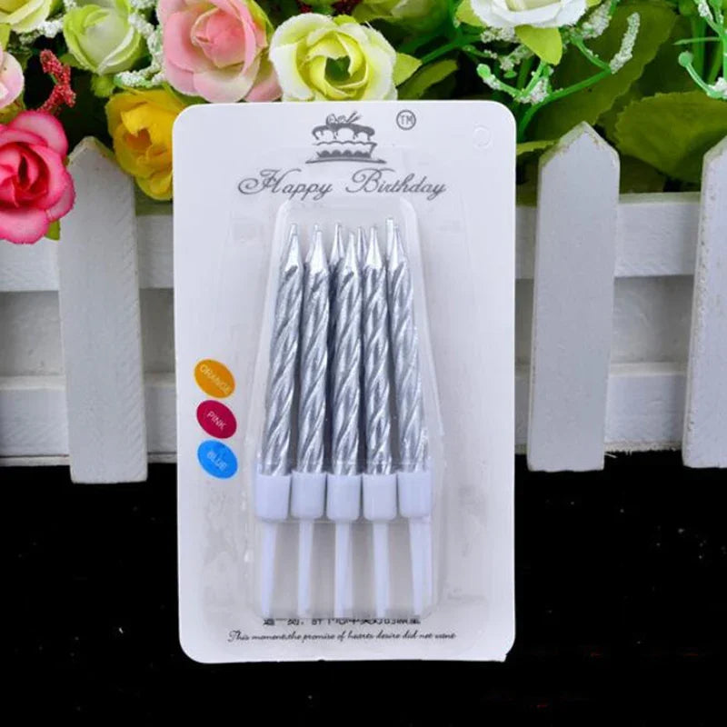 Colorful Digital Number Candles – Decorative Party Cake Toppers for Birthdays