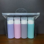 Silicone Travel Bottles – 100ML Leak Proof Squeezable Containers for Vacation