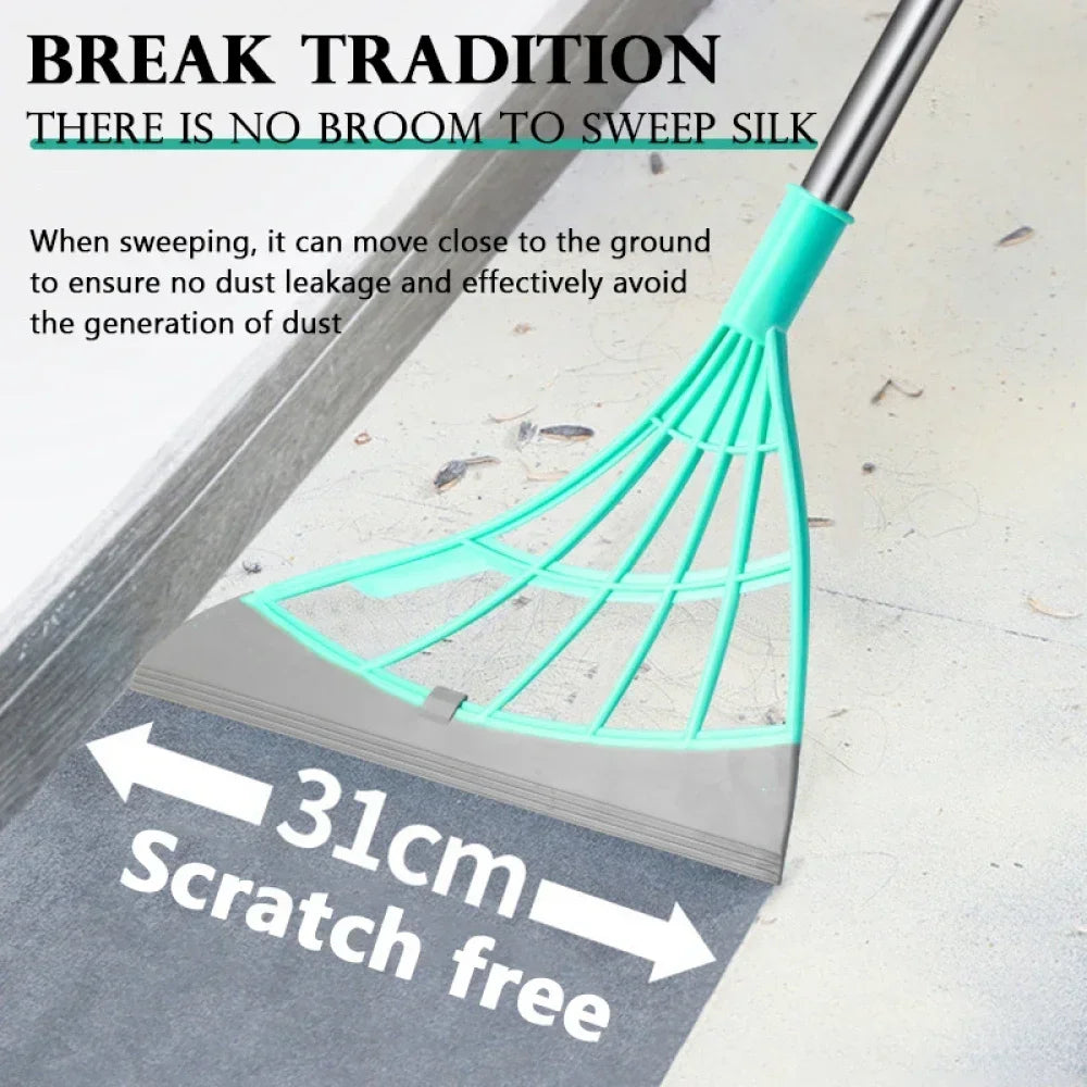 Silicone Magic Broom – Floor and Window Squeegee for Home Cleaning