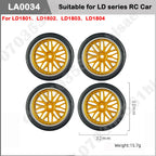 1/18 RC Drift Car Tires – Spare Replacement Parts for Drift Racing